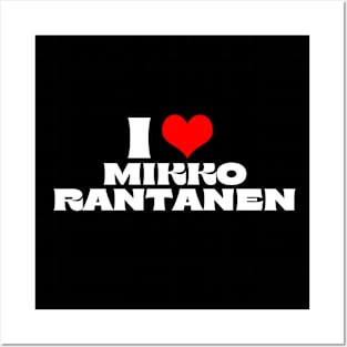 I Love Mikko Rantanen Posters and Art